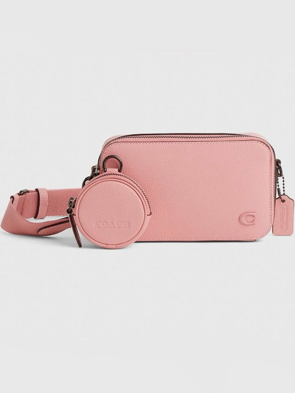 Coach Charter Camera Bag with Coin Pouch - Bubblegum